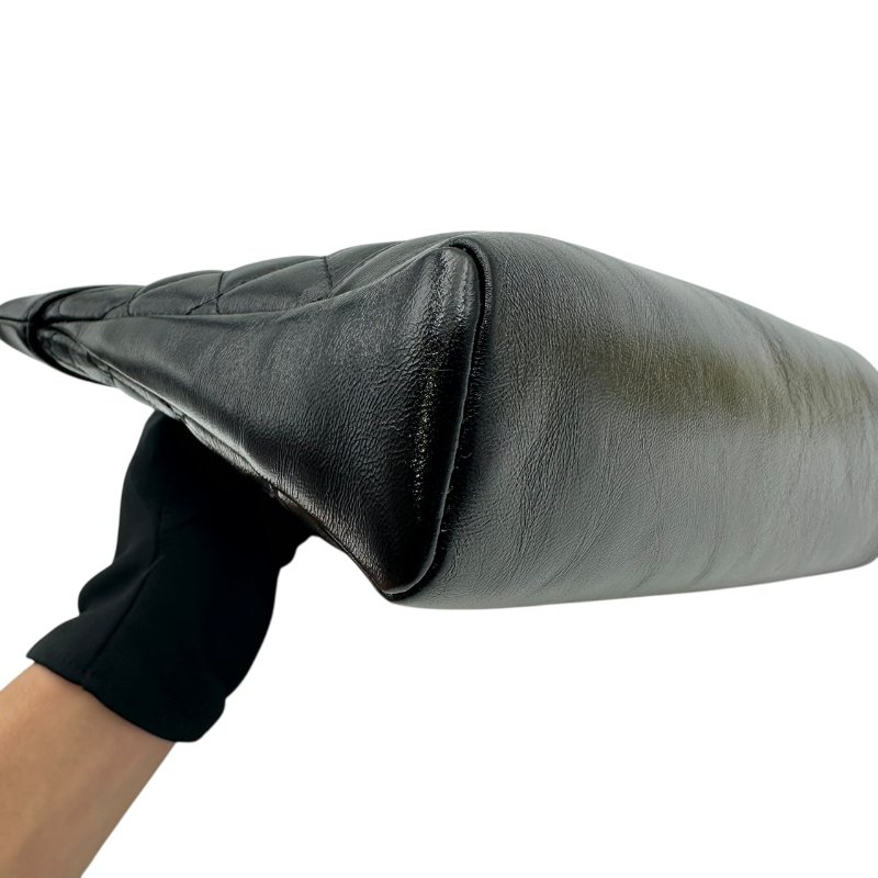 【美收精品】Chanel 油蠟羊皮淡金雙鍊手提斜背包 B-957【隔月月中將轉賣至日本 上架期限30天】-5