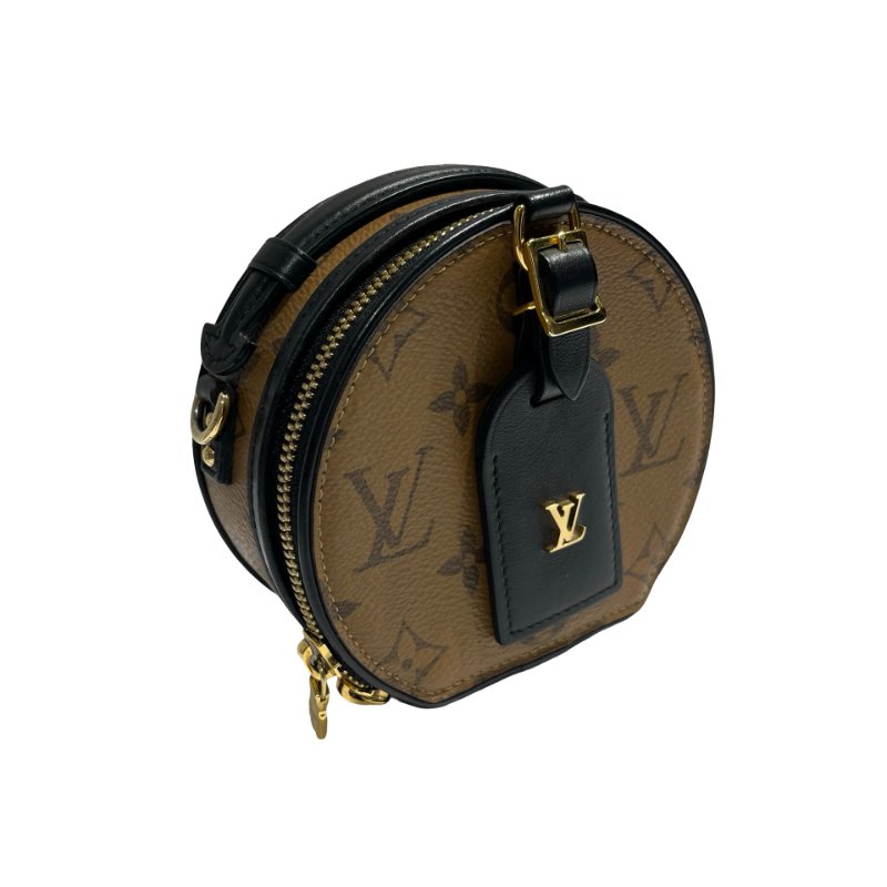 LV MONOGRAM REVERSE MINI BOITE CHAPEAU SHOULDER BAG-4