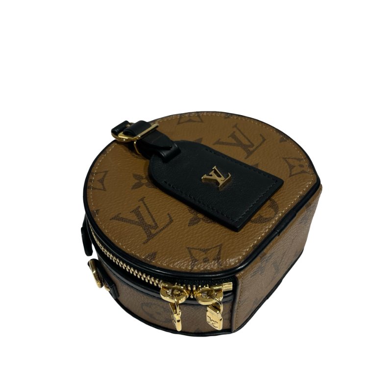 LV MONOGRAM REVERSE MINI BOITE CHAPEAU SHOULDER BAG-6