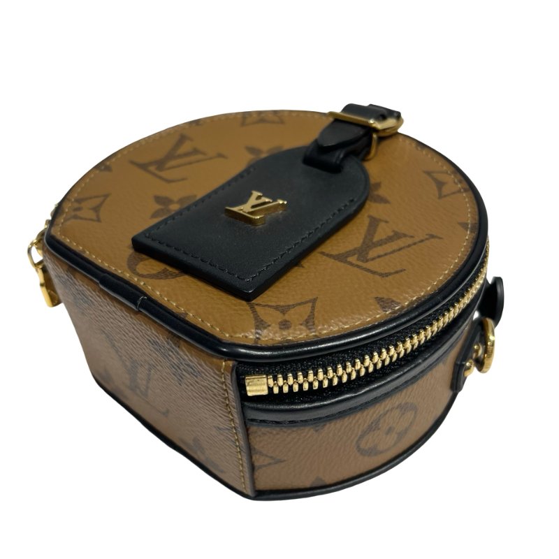 LV MONOGRAM REVERSE MINI BOITE CHAPEAU SHOULDER BAG-7