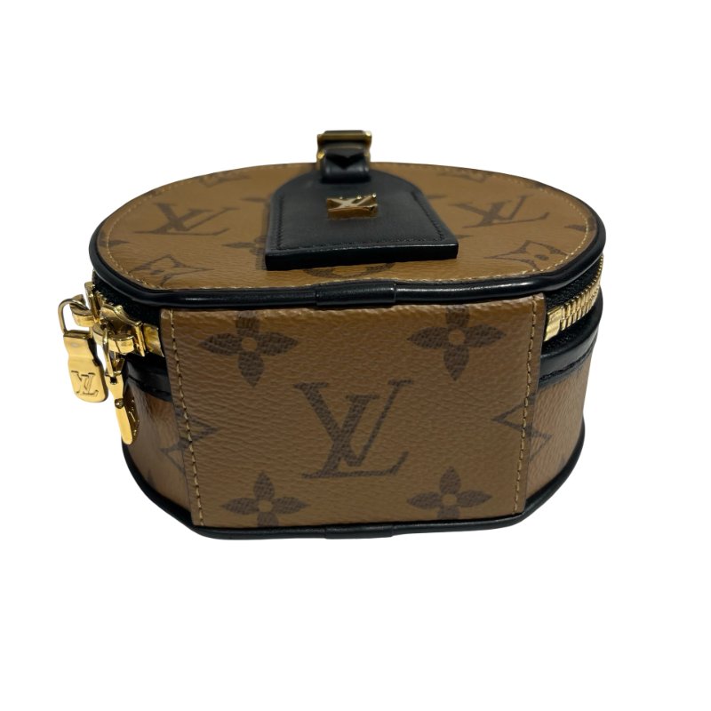 LV MONOGRAM REVERSE MINI BOITE CHAPEAU SHOULDER BAG-8