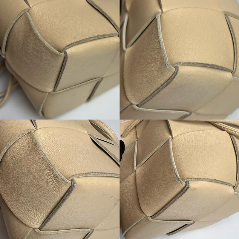 BV 膚色大編織水桶包MINI 尺寸9*13*9cm 附屬品:無 FJ022-8