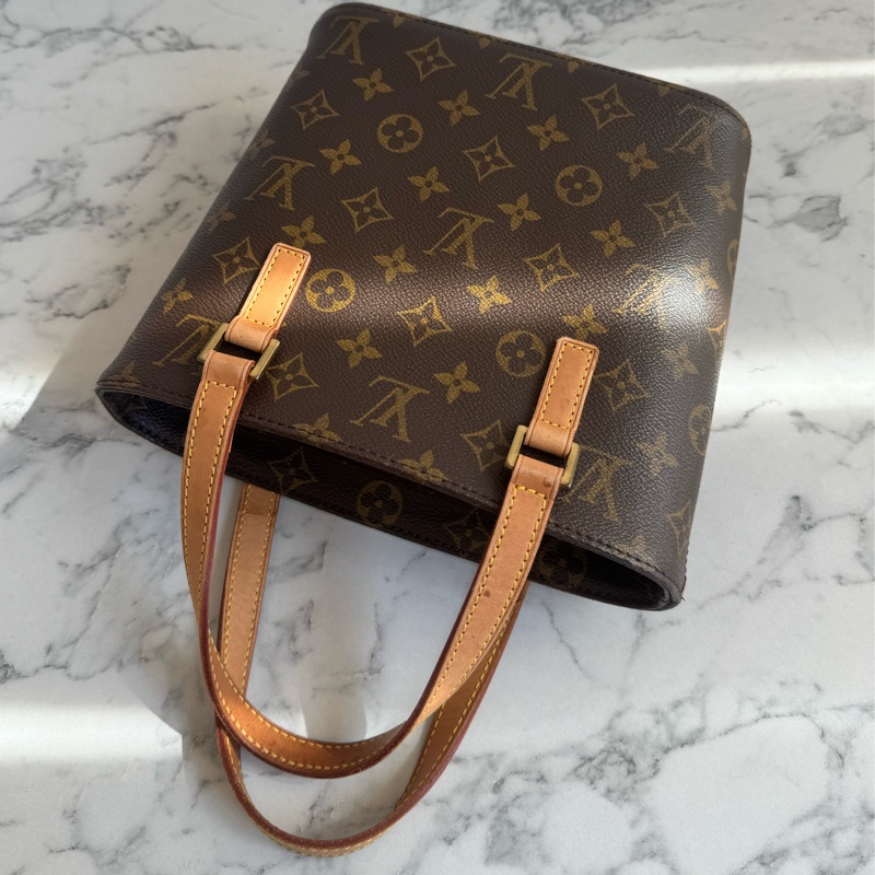 LV花紋薇薇安菜籃子pm 絕版買不到了-0