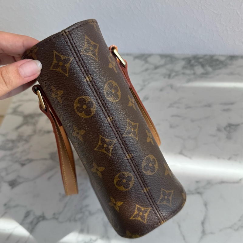 LV花紋薇薇安菜籃子pm 絕版買不到了-2