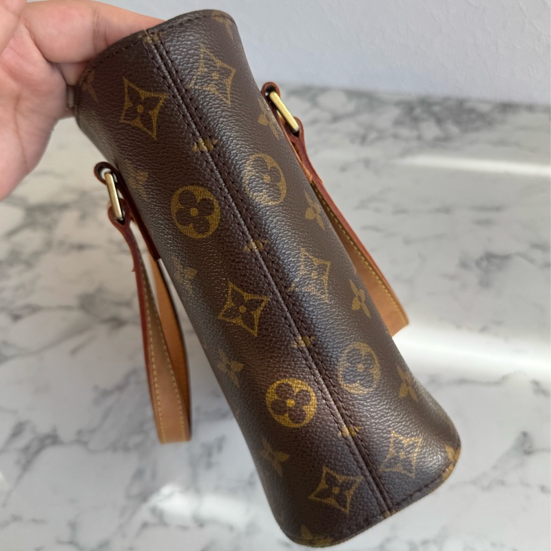 LV花紋薇薇安菜籃子pm 絕版買不到了-3