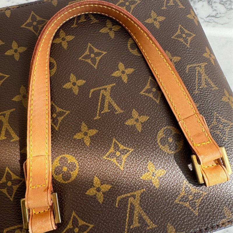 LV花紋薇薇安菜籃子pm 絕版買不到了-18