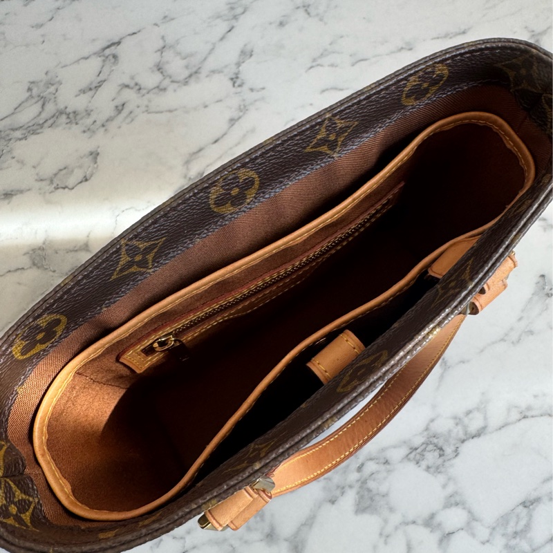 LV花紋薇薇安菜籃子pm 絕版買不到了-46