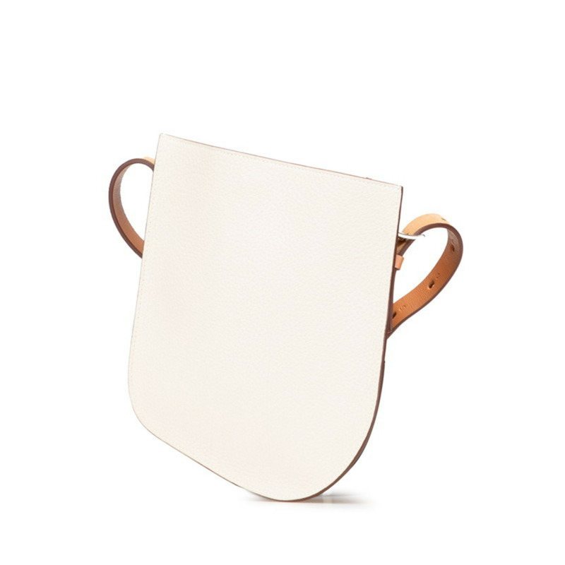 愛馬仕 Hermès Perspective Cavaliere 白色 Togo 皮革獵裝肩背包,女士款-1