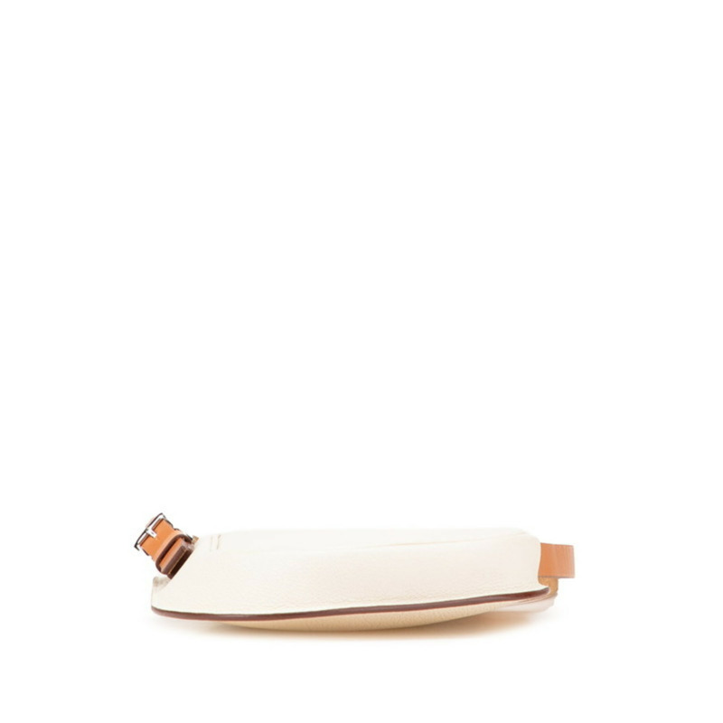 愛馬仕 Hermès Perspective Cavaliere 白色 Togo 皮革獵裝肩背包,女士款-2