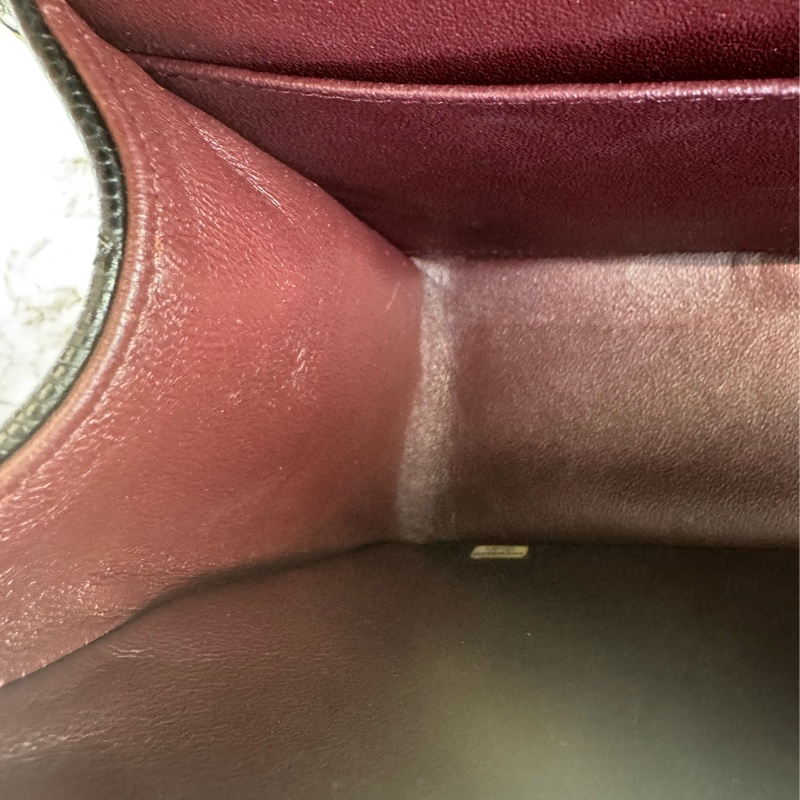 Chanel黑色荔枝金雙C jumbo 價格甜到爆✨-30