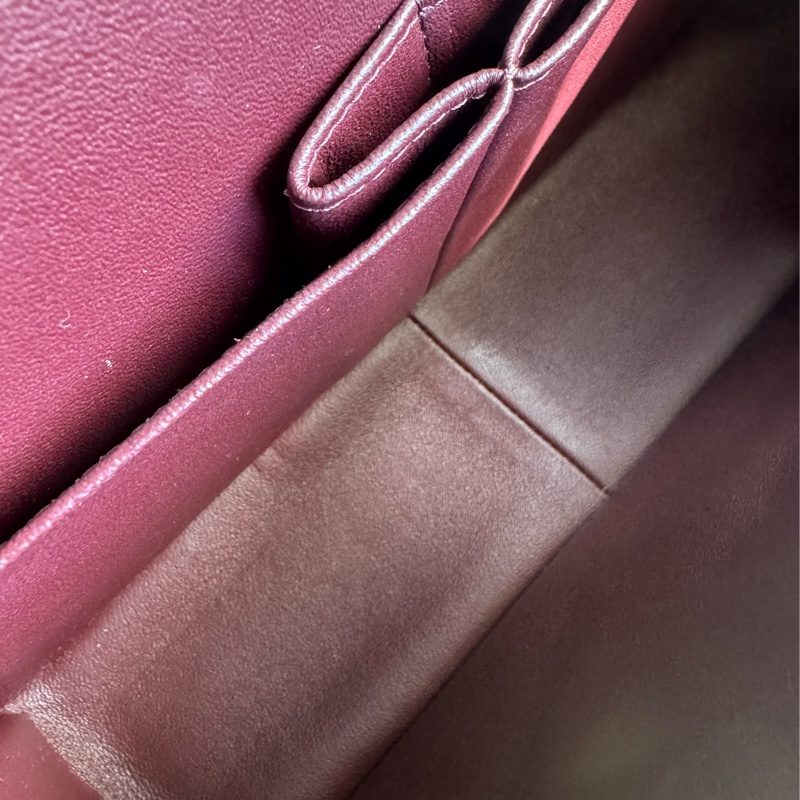 Chanel黑色荔枝金雙C jumbo 價格甜到爆✨-32