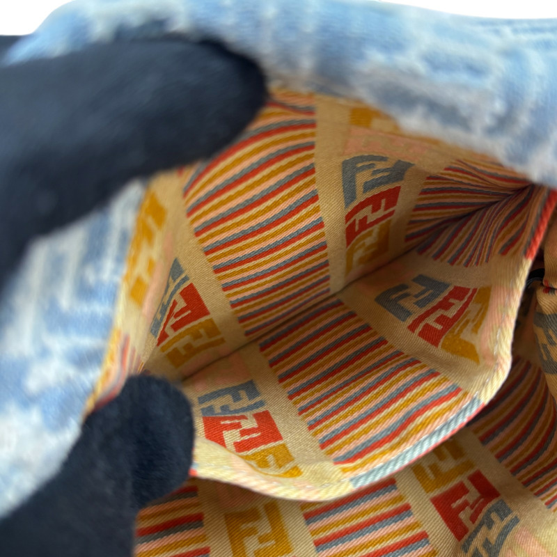 單寧斜背包 【FENDI 芬迪】 8BT075-4