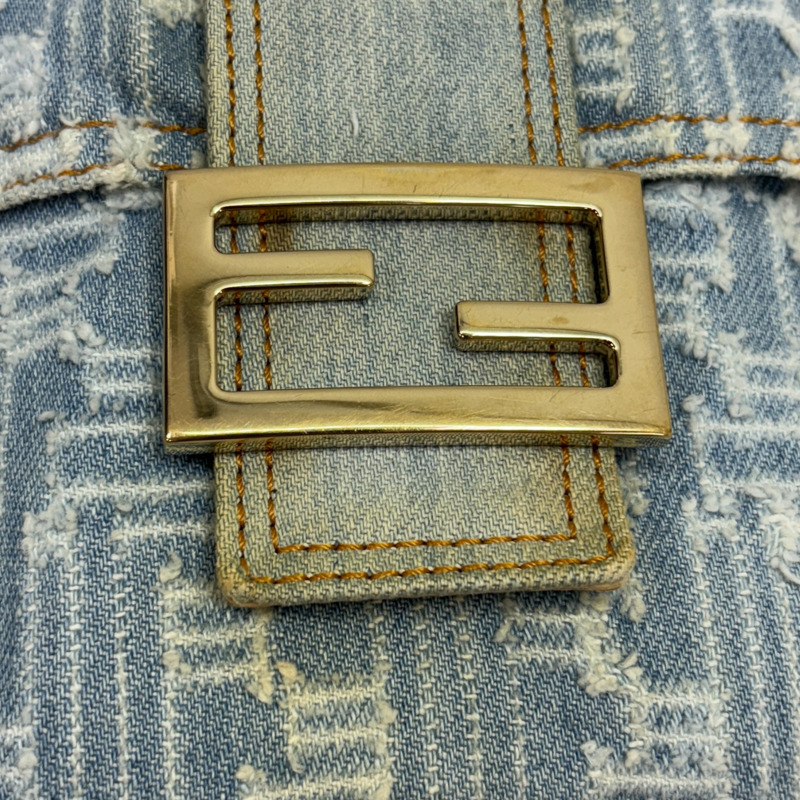 單寧斜背包 【FENDI 芬迪】 8BT075-14