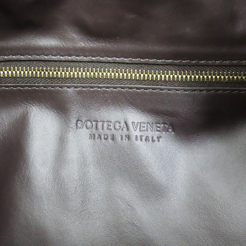 棕色 編織麂皮 Hop 肩背包【BOTTEGA VENETA BV 寶緹嘉】-6