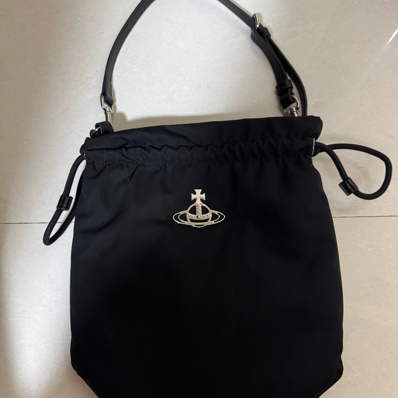 vivienne westwood尼龍束口包-5