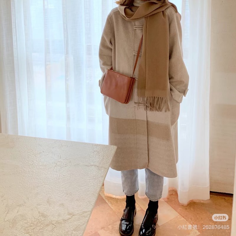 CELINE Trio多隔層斜背包 - 焦糖棕-9