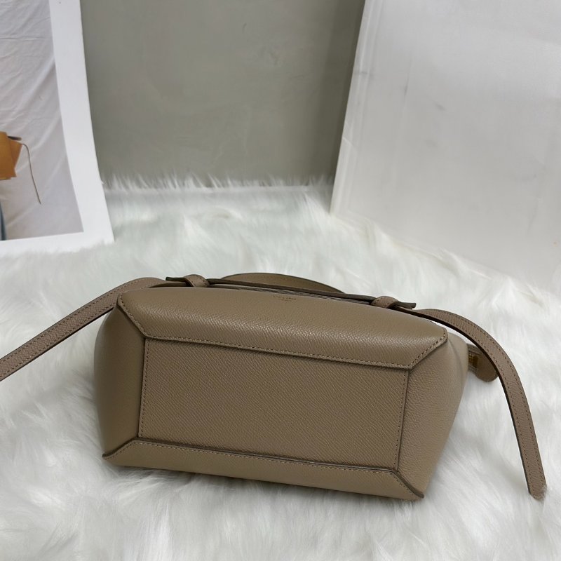 CELINE Belt 鯰魚包 - nano奶茶-5