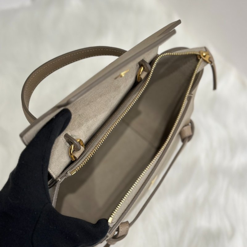 CELINE Belt 鯰魚包 - nano奶茶-6