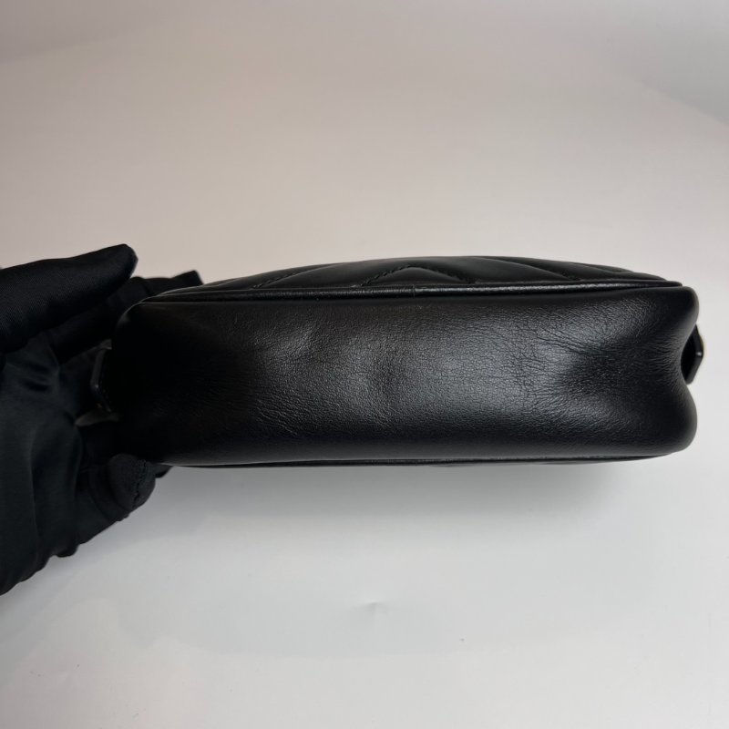 GUCCI 448065 黑Marmont相機包 18CM-4