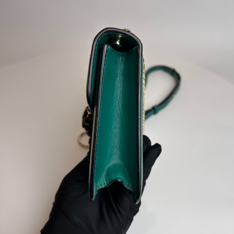 BVLGARI 綠蛇頭包-2