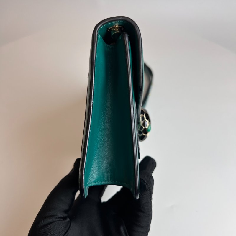 BVLGARI 綠蛇頭包-3