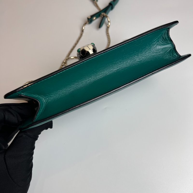 BVLGARI 綠蛇頭包-4