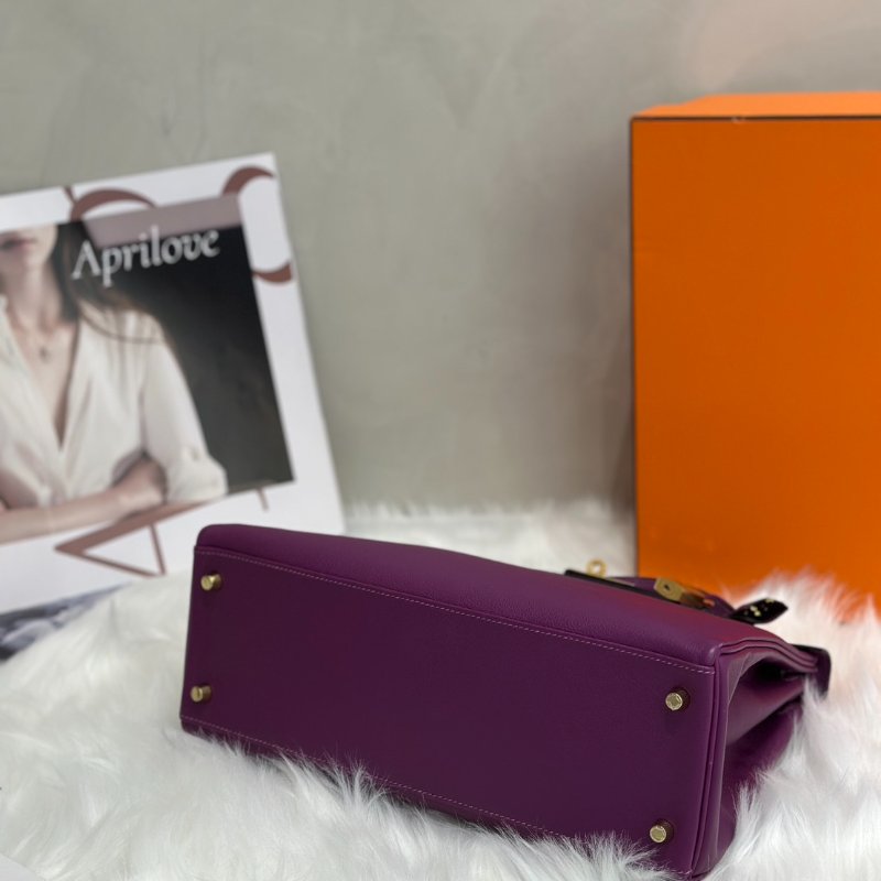 HERMES Kelly 32 - 海葵紫金 Y-4