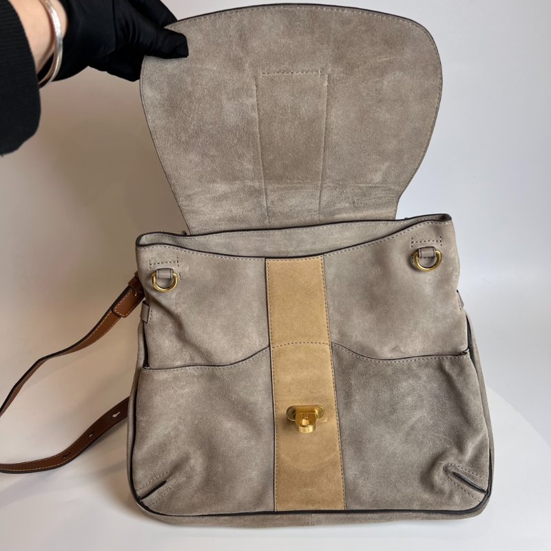 CHLOE 麂皮LEXA包-4