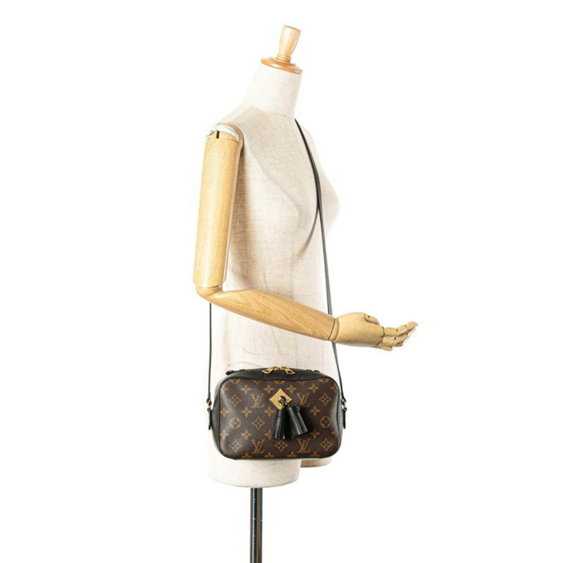 路易威登 Monogram Saintonge 手提包/單肩包 M43555 Noir 黑色棕色皮革 女士 LOUIS VUITTON-11