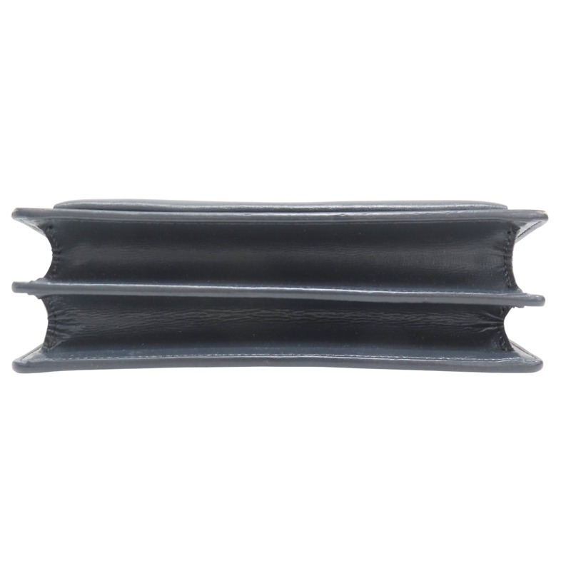 灰色 牛皮 鏈帶肩背包【SAINT LAURENT 聖羅蘭】-3