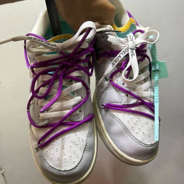 Off-White × Nike Dunk Low “Lot 21 of 50”。  第21號-5