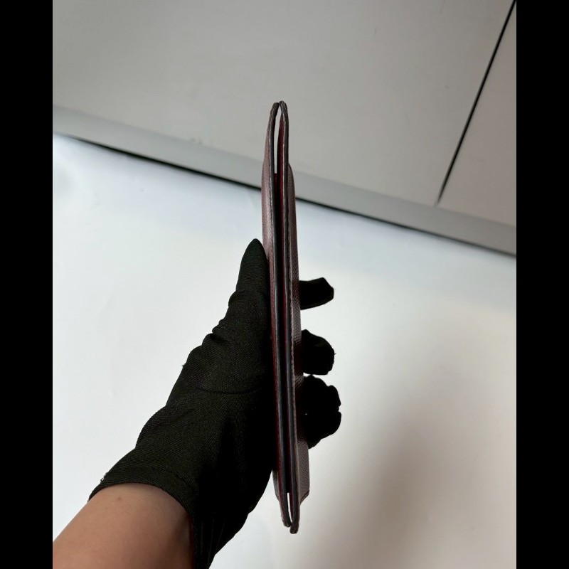 Hermes 磚色蜥蜴皮革記事本套-6