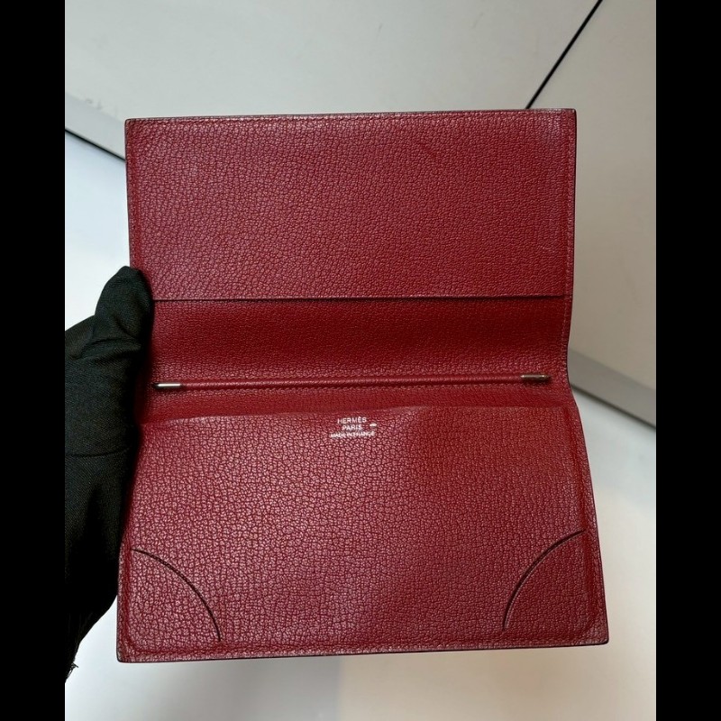 Hermes 磚色蜥蜴皮革記事本套-12