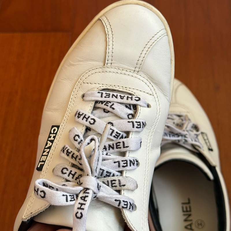Chanel 二手小白鞋 尺寸:37 裸鞋-8