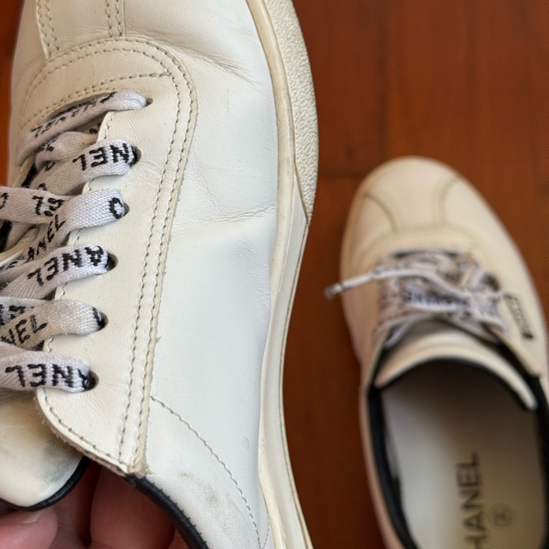 Chanel 二手小白鞋 尺寸:37 裸鞋-12