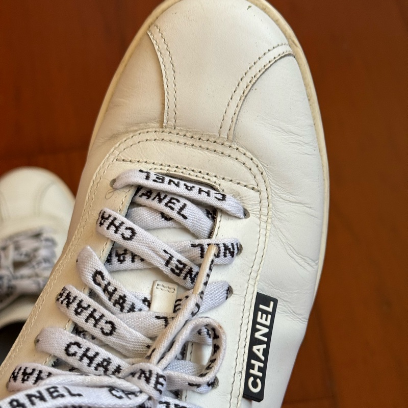 Chanel 二手小白鞋 尺寸:37 裸鞋-17