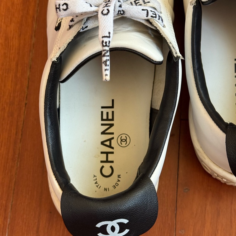 Chanel 二手小白鞋 尺寸:37 裸鞋-23