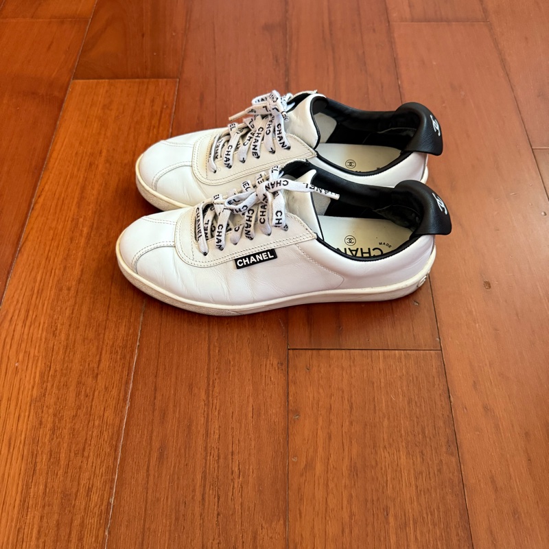 Chanel 二手小白鞋 尺寸:37 裸鞋-38