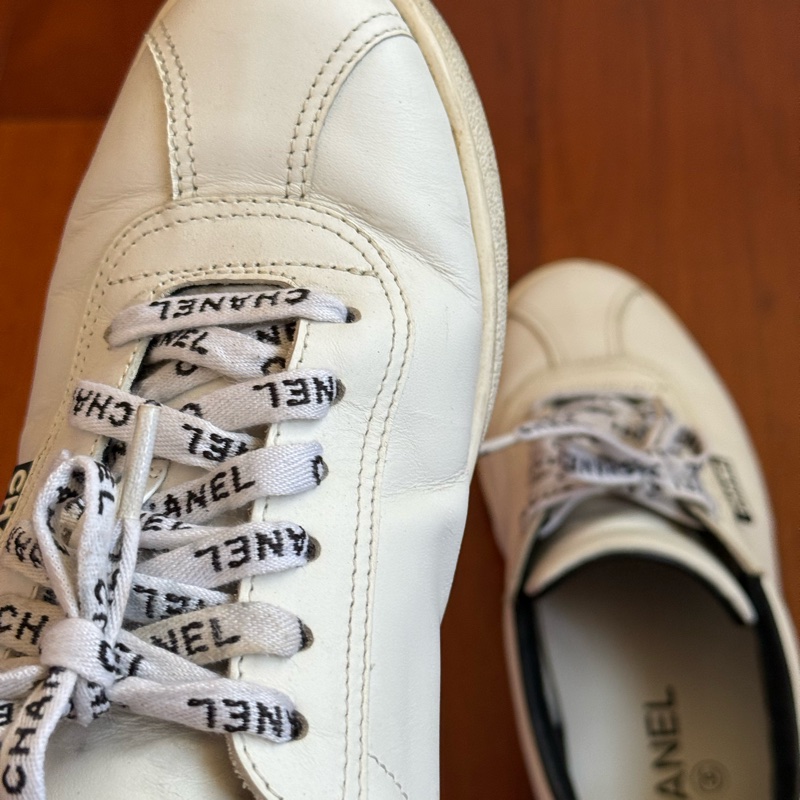 Chanel 二手小白鞋 尺寸:37 裸鞋-42