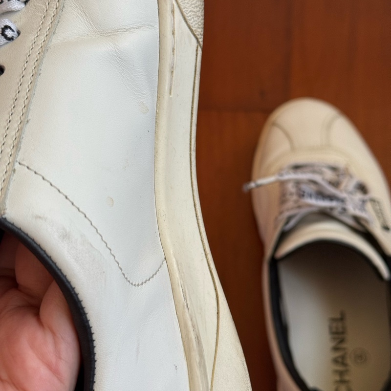 Chanel 二手小白鞋 尺寸:37 裸鞋-44