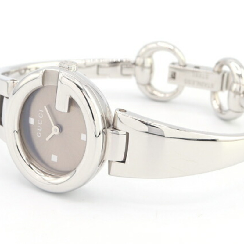 Gucci 女士 Guccissima G-Balloon 手鐲腕錶,134.5 毫米不鏽鋼石英機芯,女款-1