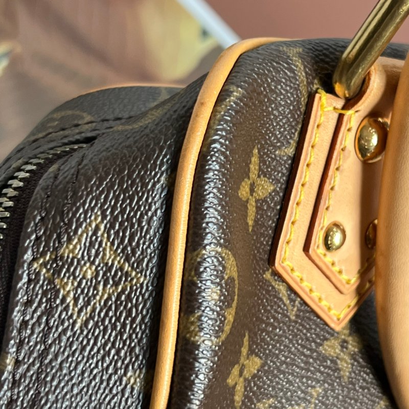 ::LOUIS VUITTON:: LV M40026 Manhattan Monogram Shoulder Bag PM 曼哈頓包 手提包 屋馬蘇曼包-18