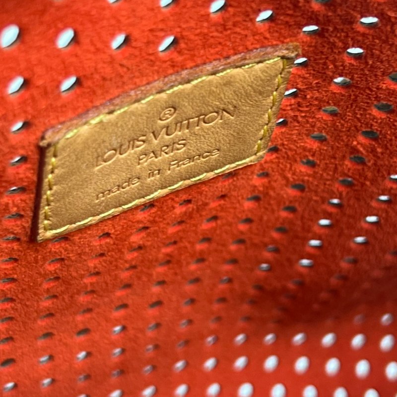 限定特殊款 ::LOUIS VUITTON:: LV M95182 咖啡色經典花紋SPEEDY 30鏤空手提波士頓包-25