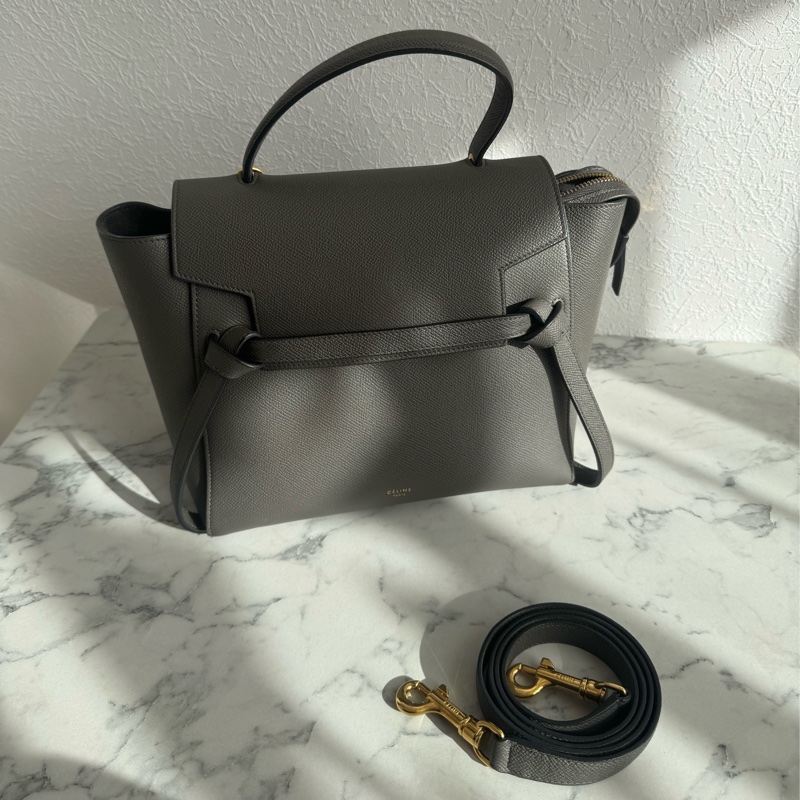celine灰色鯰魚包-0