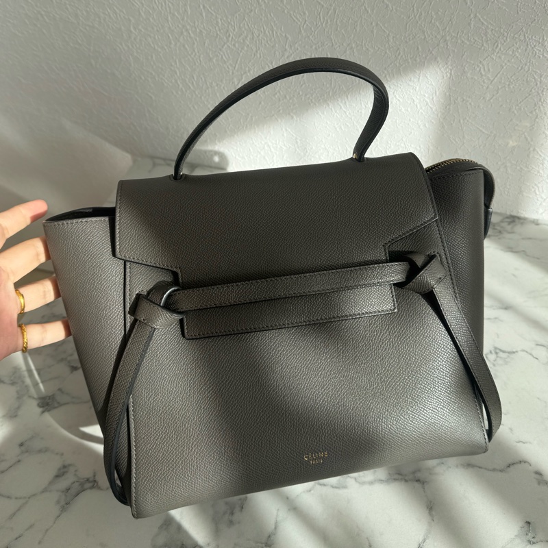 celine灰色鯰魚包-1