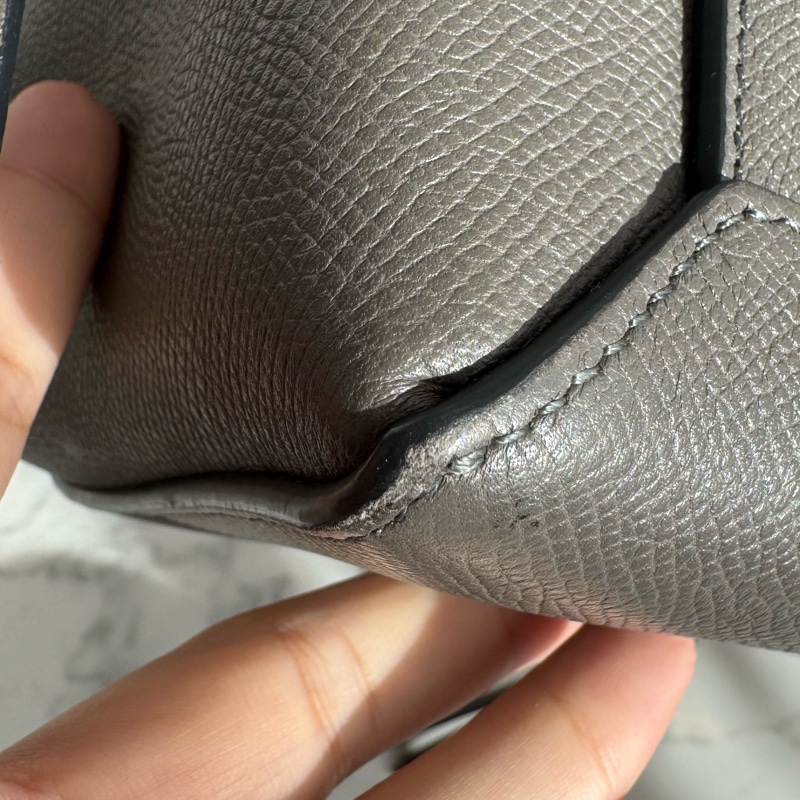 celine灰色鯰魚包-9