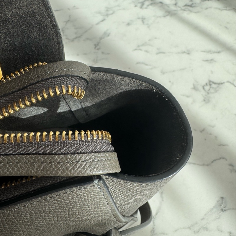 celine灰色鯰魚包-31