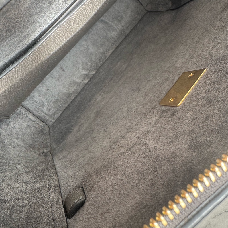 celine灰色鯰魚包-35