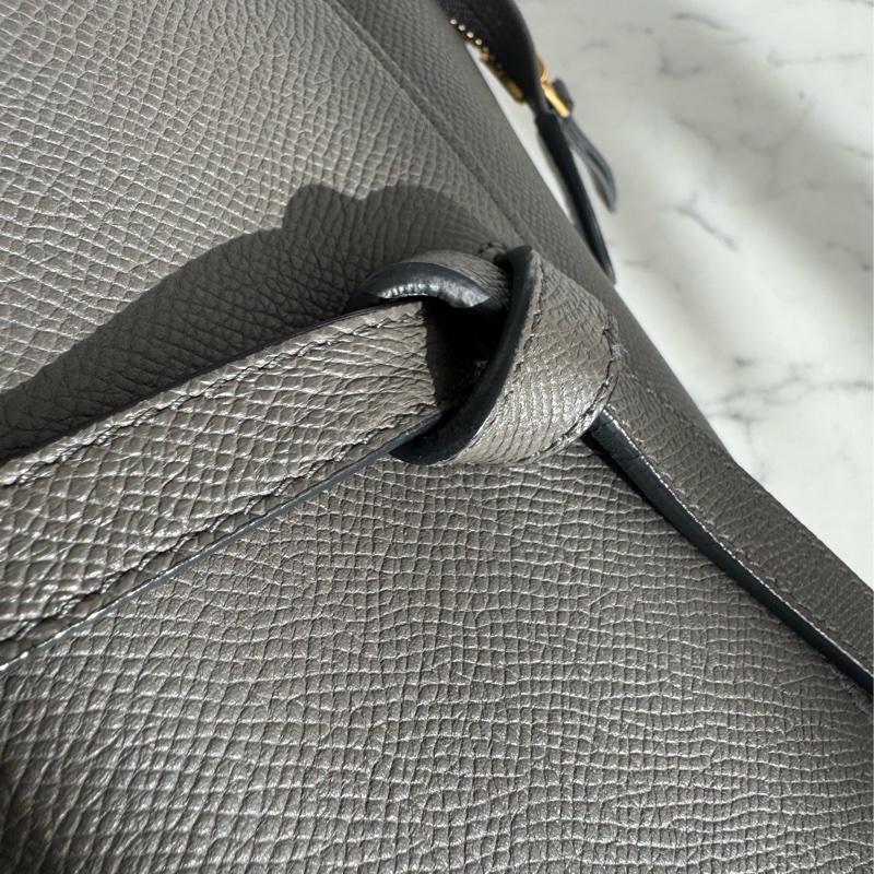 celine灰色鯰魚包-54