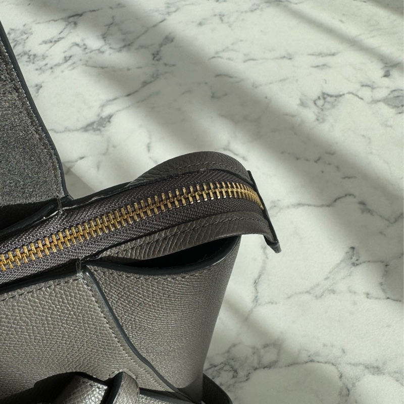 celine灰色鯰魚包-58